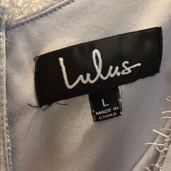 Lulus Verona light blue off the shoulder dress - Picture 8 of 13